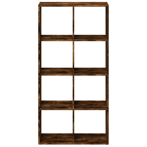 Librería divisora madera roble ahumado 69.5x29x137.5cm M 5