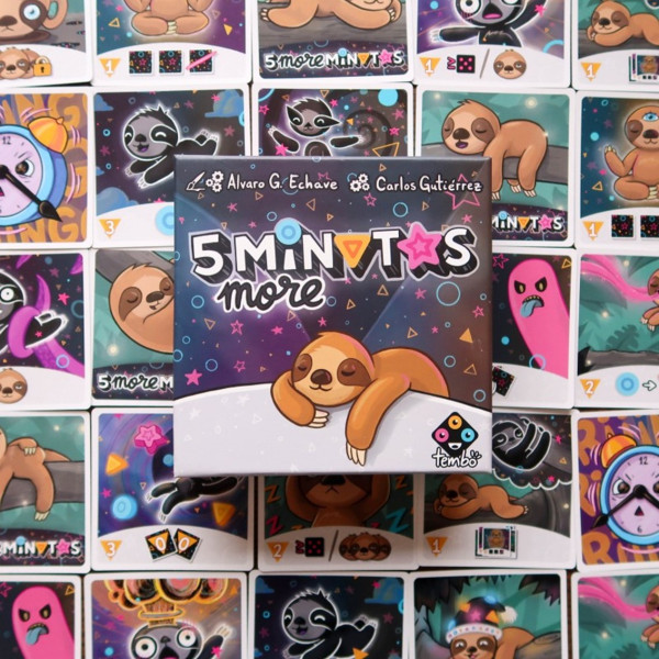 Jogo de mesa 5 MINUTES MAIS M 3