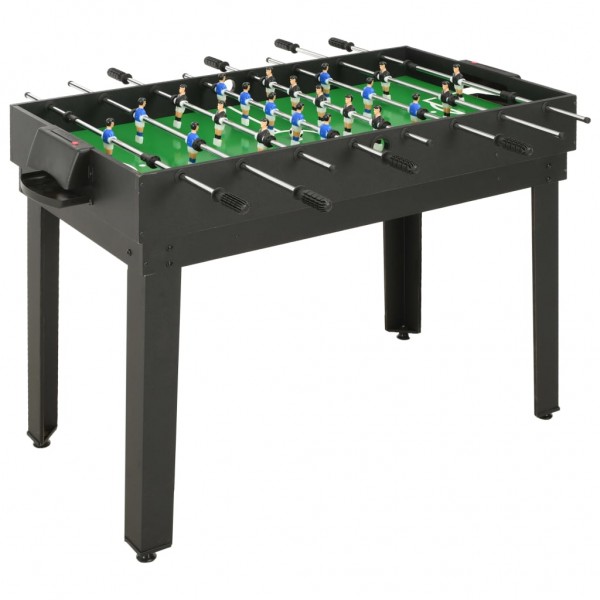 Mesa multijuegos 15 en 1 negro 121x61x82 cm M 4