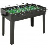 Mesa multijuegos 15 en 1 negro 121x61x82 cm 4