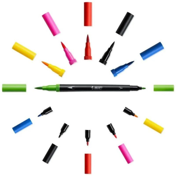 Rotuladores Punta Fina Bic Intensity Dual Tip 989694 M 3