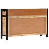 Aparador de madera maciza de mango 120x35x76 cm 3