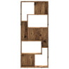 Estantería madera de ingeniería color envejecido 67x24x161 cm 5