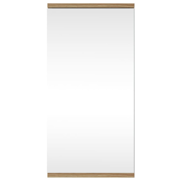 Mueble de baño de esquina con espejo roble 30x24x60 cm M 3