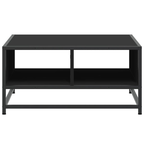 Mesa de centro 60.5x60.5x30 cm derivados de madeira/metal preto M 5