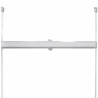Persiana plisada plegable blanca 70X125cm 5