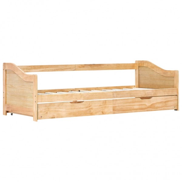 Estructura de sofá cama extraíble madera de pino 90x200 cm M 3