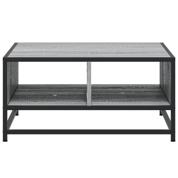 Mesa de centro derivados de madeira e metal cinzento sonoma M 5