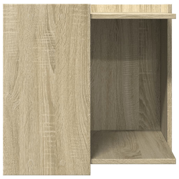 Mueble arenero para gatos madera roble Sonoma 53x53x51 cm M 5