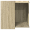 Mueble arenero para gatos madera roble Sonoma 53x53x51 cm 5
