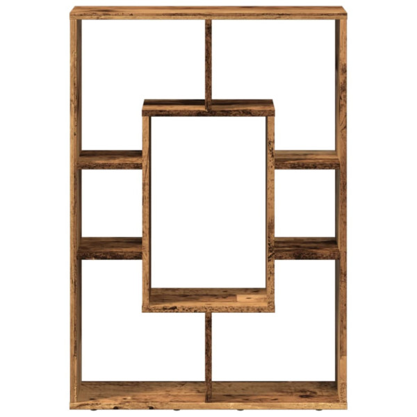 Estantería madera de ingeniería color envejecido 63x20x90 cm M 5