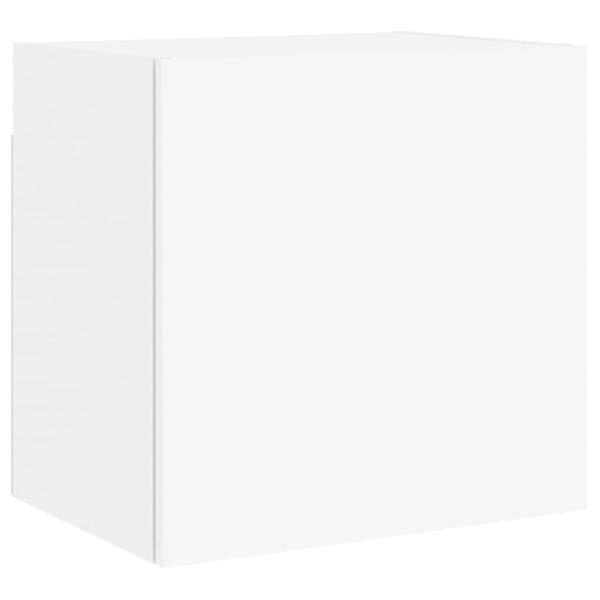 Móvel de parede p/ TV 40.5x30x40 cm derivados de madeira branco M 2