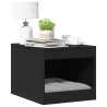 Mueble arenero para gatos madera ingeniería negro 47x59x42 cm 1