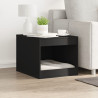Mueble arenero para gatos madera ingeniería negro 47x59x42 cm 3