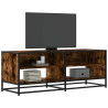Mueble TV metal y madera ingeniería roble humo 120.5x40x46 cm 1