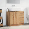 Armario de lavabo madera ingeniería roble artisian 63x30x54 cm 3