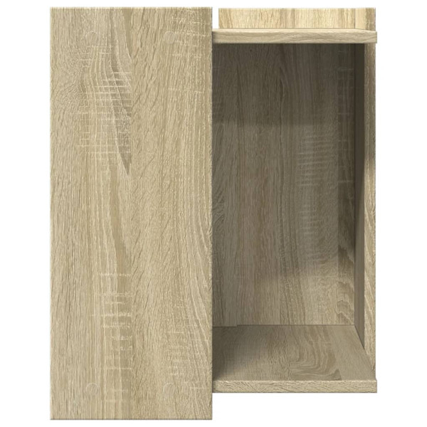 Mueble arenero para gatos madera roble Sonoma 42x42x51 cm M 5
