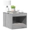 Mueble arenero para gatos madera gris Sonoma 47x59x42 cm 1