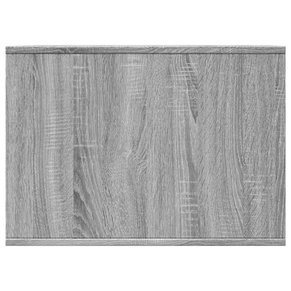 Mueble arenero para gatos madera gris Sonoma 47x59x42 cm M 5