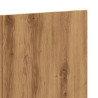 Cabecero de pared madera ingeniería roble artisian 240x1.5x80cm 5