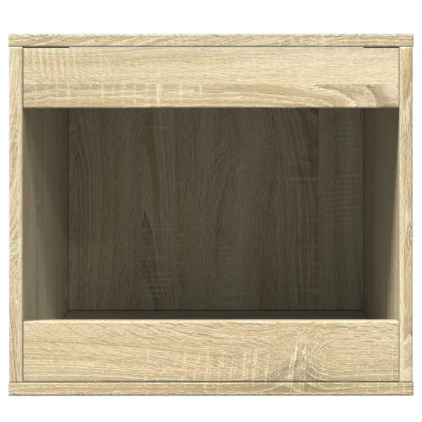 Mueble arenero para gatos madera roble Sonoma 47x59x42 cm M 4