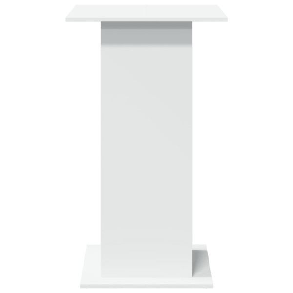 Mesa de bar c/ arrumação 60x60x102 cm derivados madeira branco M 5