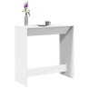 Mesa de bar 102x50x103.5 cm derivados de madeira branco 1