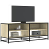 Mueble TV metal y madera ingeniería roble Sonoma 120.5x40x46 cm 1