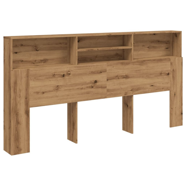 Cabecero armario madera roble artisian 200x19x103.5 cm M 2