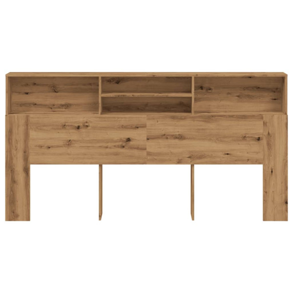 Cabecero armario madera roble artisian 200x19x103.5 cm M 4