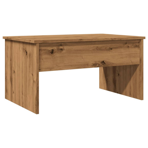 Mesa de centro madera ingeniería roble artisan 80x50.5x41.5 cm M 2