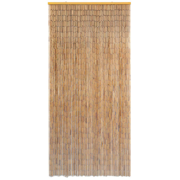 Cortina de porta em bambu 90x200 cm M 2