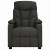 Sillón de masaje elevable tela negro 3
