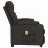 Sillón de masaje elevable tela negro 4
