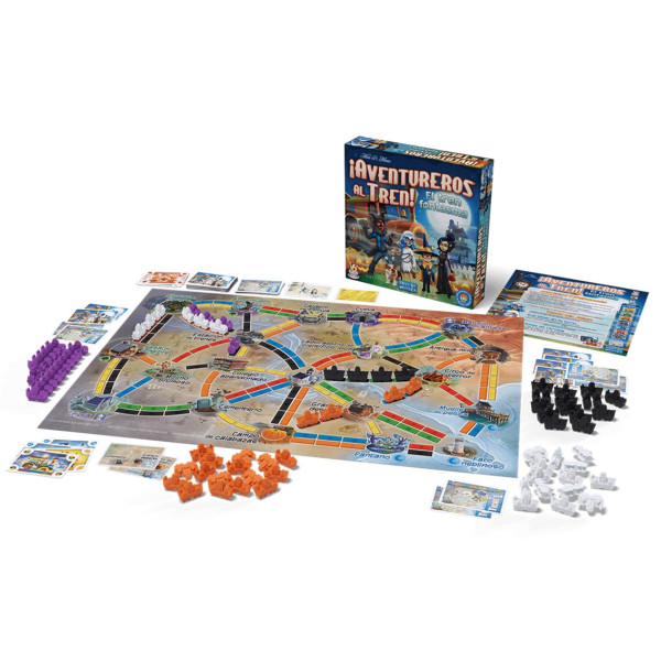 Juego de mesa ¡AVENTUREROS AL TREN! EL TREN FANTASMA M 2