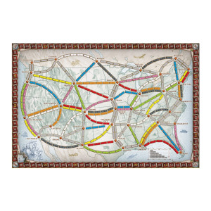 Juego de mesa aventureros al tren pegi 8 H