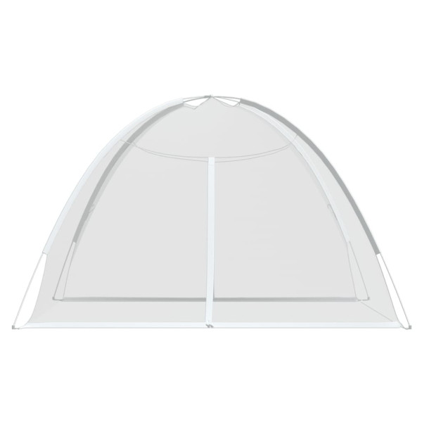 Mosquitera con puertas Mongolia 220 malla blanco 200x180x135 cm M 4