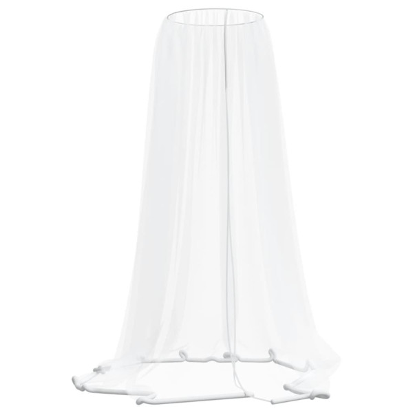 Rede mosquiteira para guarda-sol malha 220 Φ330x250 cm branco M 2
