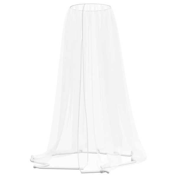 Mosquitera para sombrilla 220 malla blanca Φ330x250 cm M 4