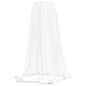 Mosquitera para sombrilla 220 malla blanca Φ330x250 cm 4