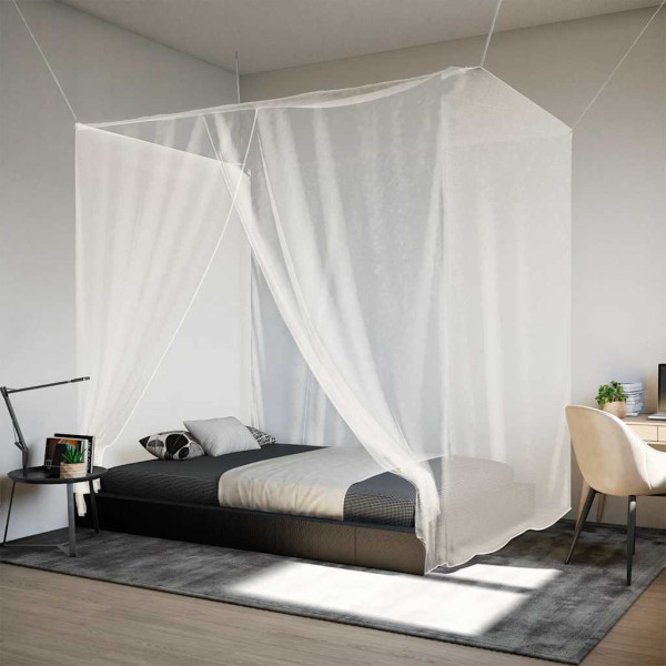 Mosquitera colgante 156 malla blanca 220x200x210 cm M 3