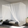 Mosquitera colgante 156 malla blanca 220x150x180 cm 1