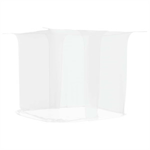 Rede mosquiteira suspensa malha branco 220x150x180 cm H