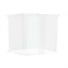 Mosquitera colgante 156 malla blanca 220x150x180 cm 2