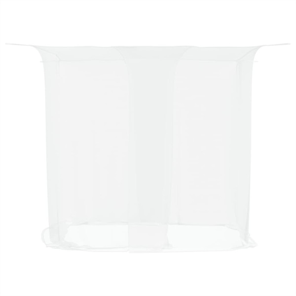 Rede mosquiteira suspensa malha branco 220x150x180 cm M 3