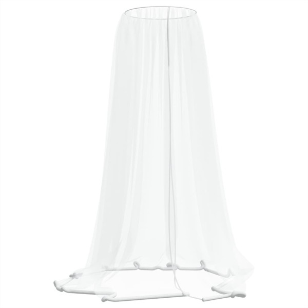 Rede mosquiteira para guarda-sol malha 220 Φ300x230 cm branco M 2