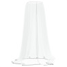 Rede mosquiteira para guarda-sol malha 220 Φ300x230 cm branco 2