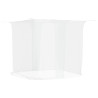 Mosquitera colgante 156 malla blanca 220x180x180 cm 2