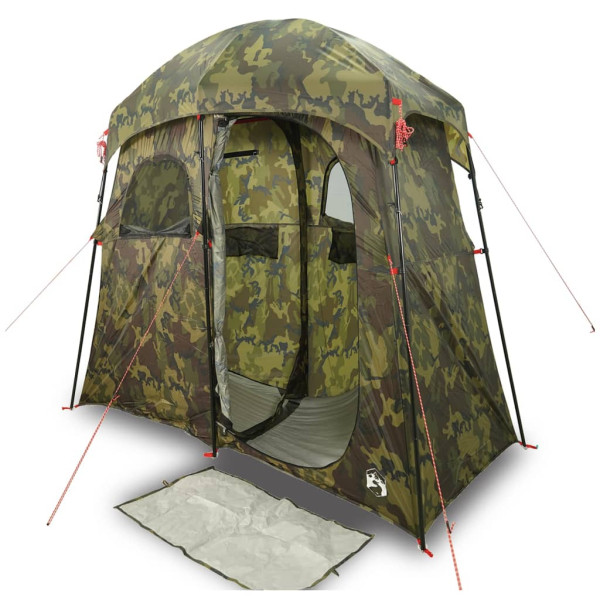 Tenda para duche para 2 pessoas impermeável camuflagem M 2