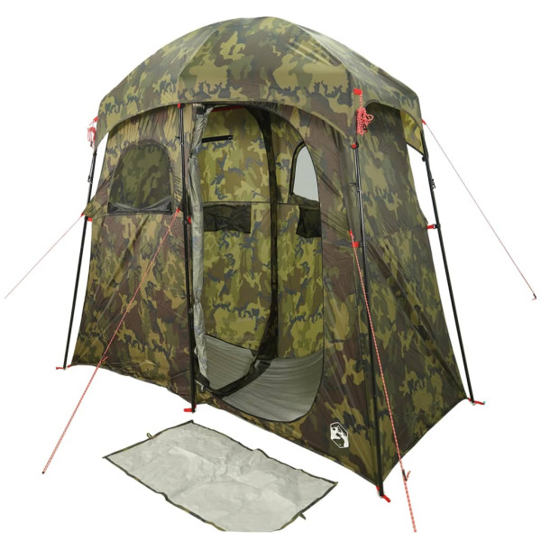 Tienda de ducha para 2 personas impermeable camuflaje M 4